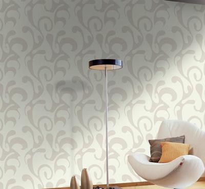 工厂直销 进口无纺布植绒墙纸 打造客厅卧室的质感空间